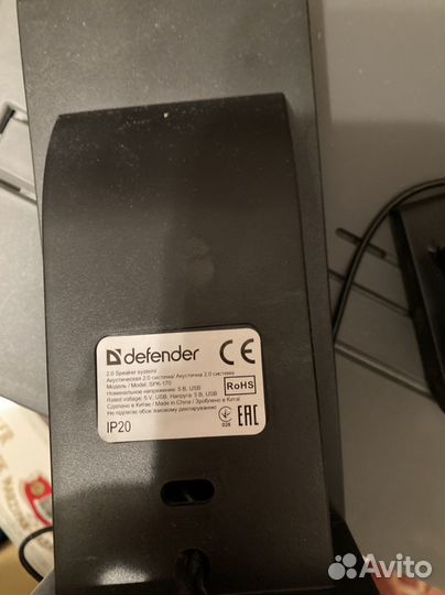 Компьютерные колонки defender