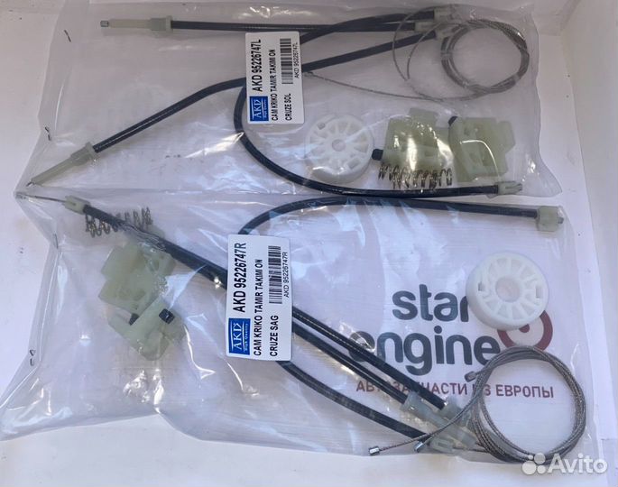 Стеклоподъемник AKD Chevrolet Cruze левый