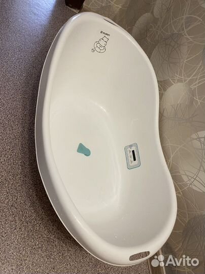 Ванночка для купания с термометром