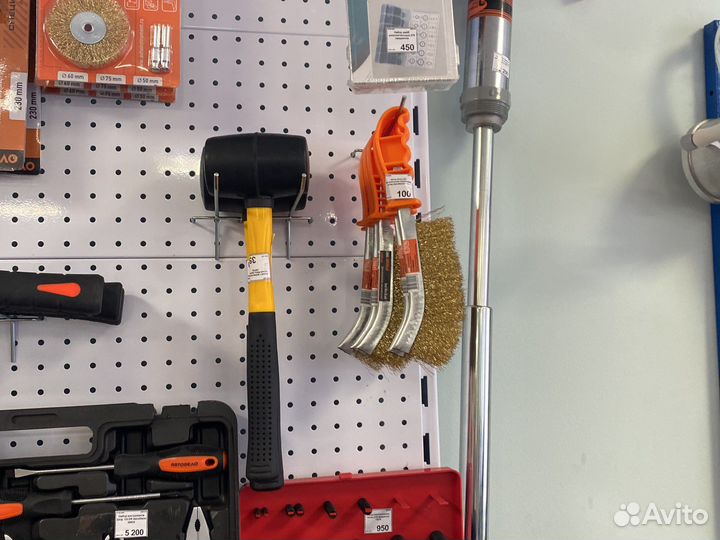 Набор щеток зачистных 3шт.L-230мм (большой)