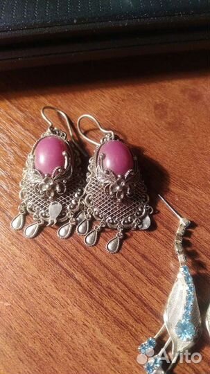 Бижутерия серьги