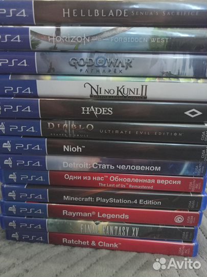 Игры на Sony PS4 диски