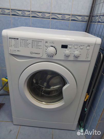Стиральная машина бу indesit 6 кг