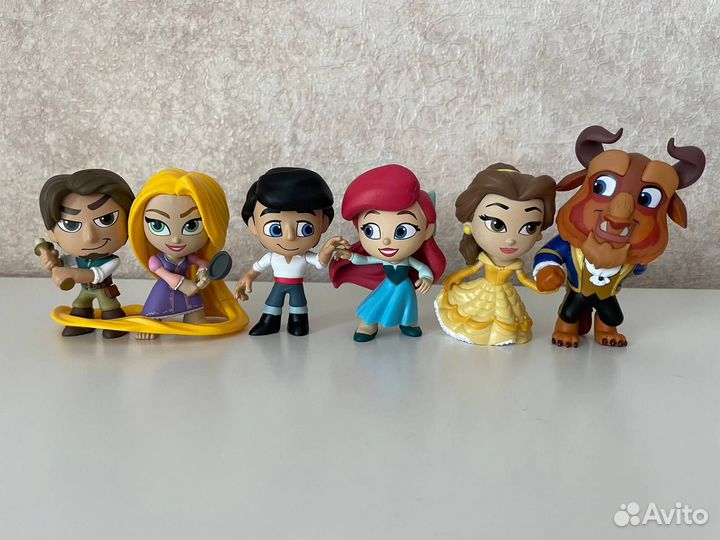Фигурки funko и Qposket принцессы
