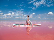 Экскурсия с фотографом на Розовое озеро