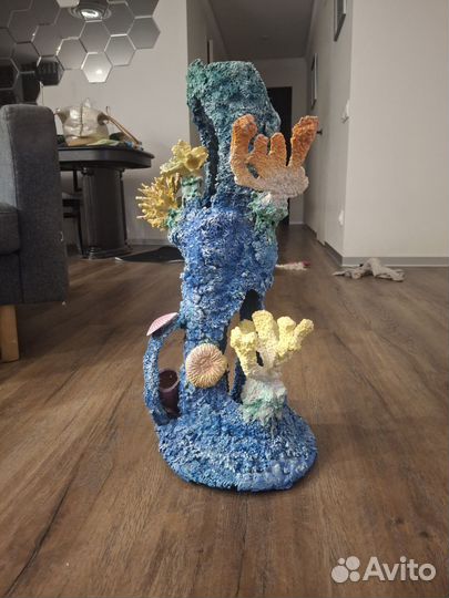 Декорации в аквариум