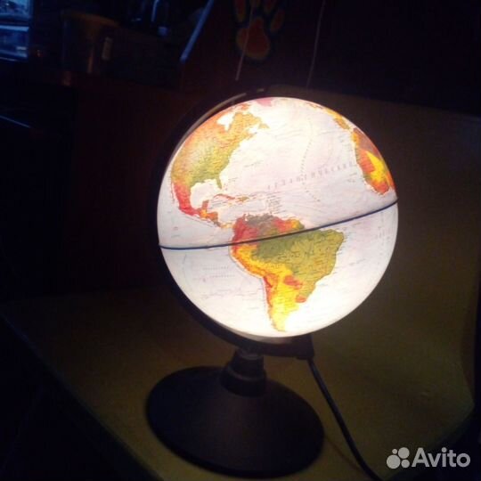 Глобус с подсветкой