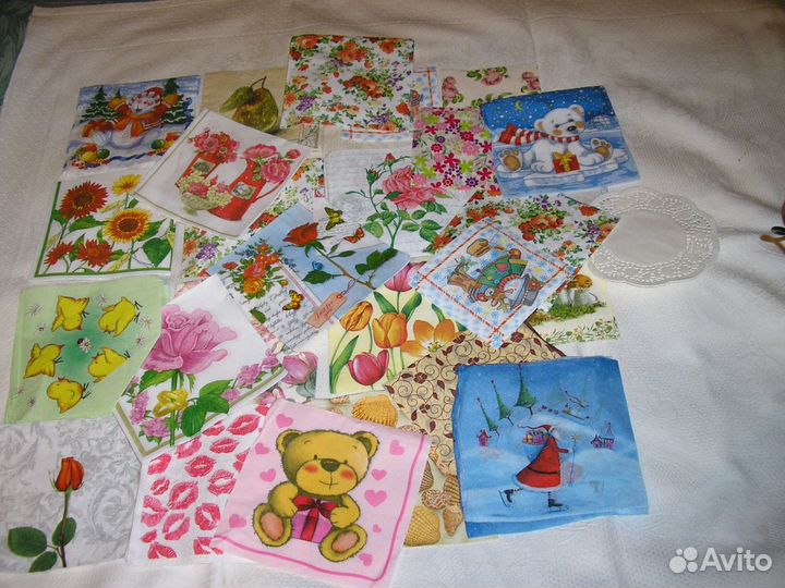 Салфетки для декупажа бумага цветы