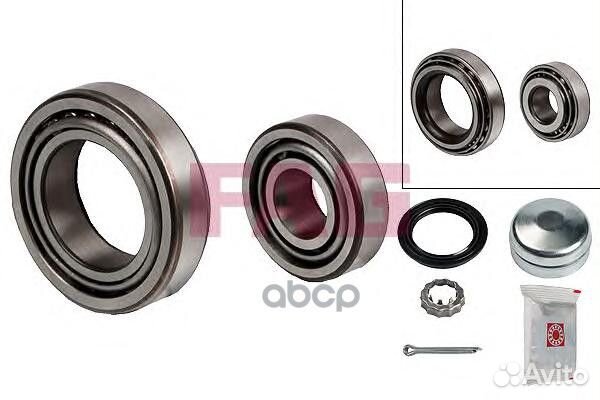 Подшипник ступ.audi 100/80/A4/A6/VW caddy 76-04