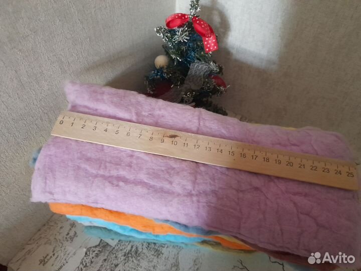 Вата окрашенная. Хлопок