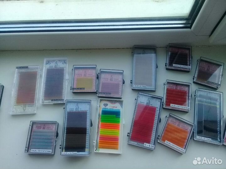 Ресницы пакетом