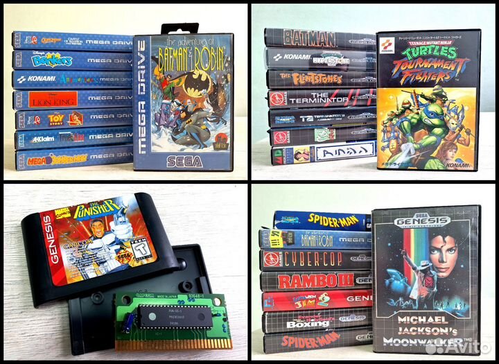 Ретро игры (Sega, Snes, Gameboy, Dendy)