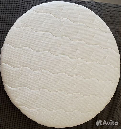 Матрас детский в круглую кроватку