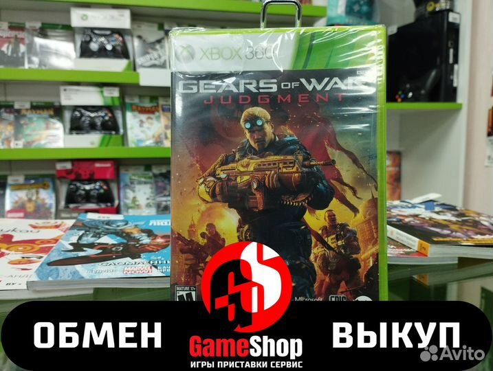 Gears of War Judgment ENG для Xbox 360 новые