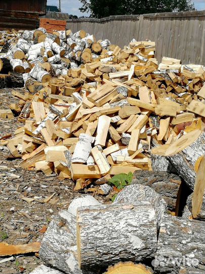 Дрова березовые колотые