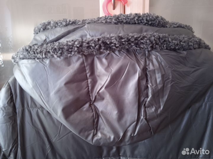 Пуховик пальто зимнее 54-56