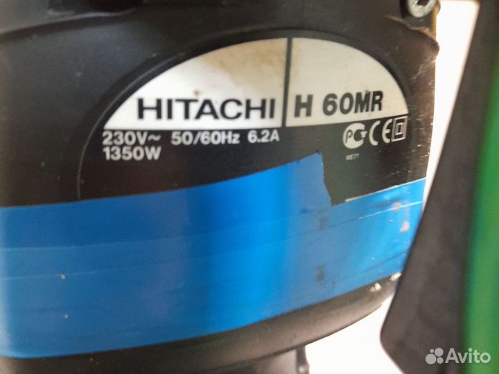 Отбойный молоток Hitachi H 60 MR не работает