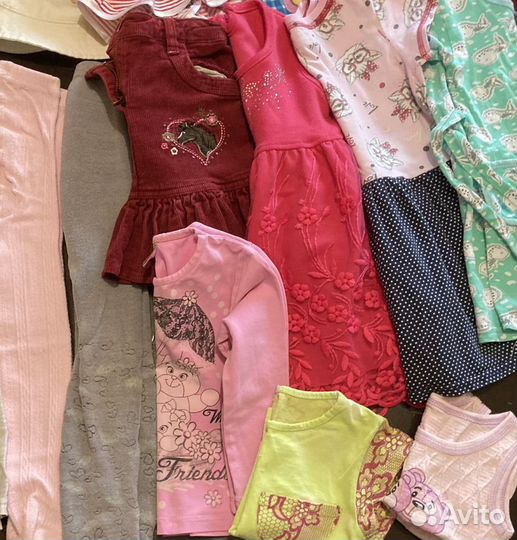 Одежда для девочки 2-3 года