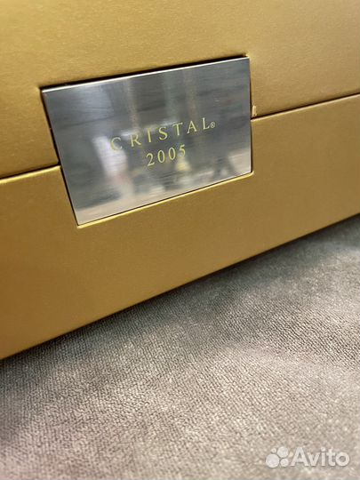 Коробка из под шампанского Cristal Louis Roederer