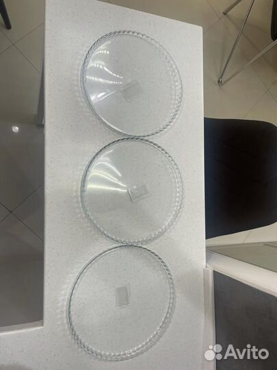 Блюдо прозрачное 28 см