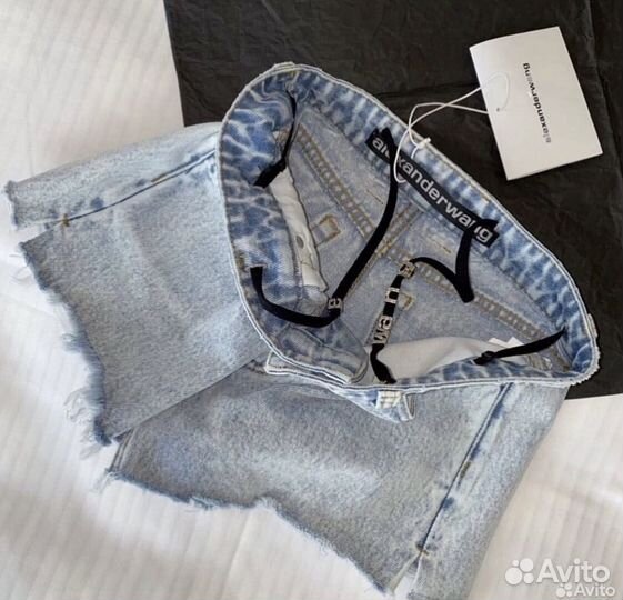 Шорты джинсовые alexander wang