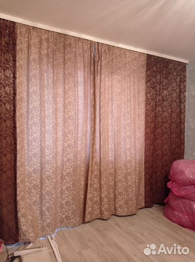Шторы портьеры и покрывало + 4 подушечки