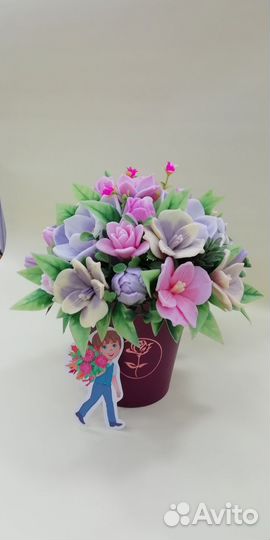 Букет из мыла