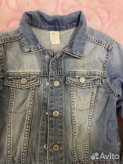 Джинсовка для девочек hm