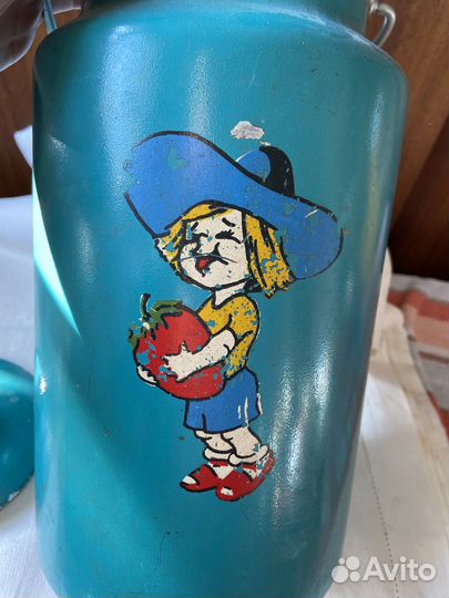 Алюминиевый бидон СССР