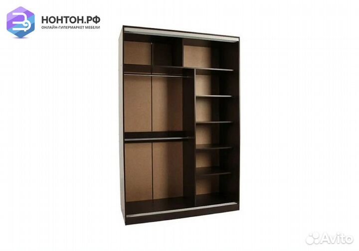 Шкаф-купе Гранд 4-600 орхидеи венге