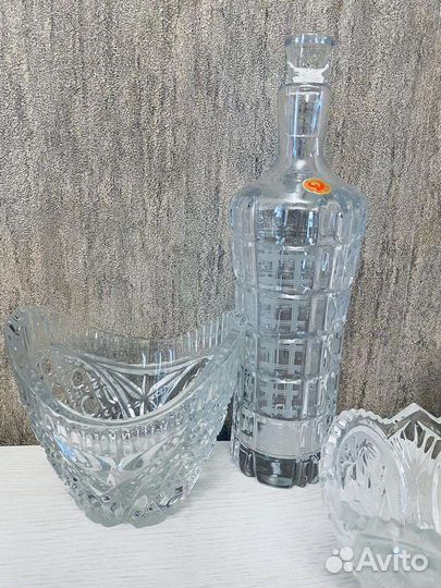 Салатник ваза хрусталь