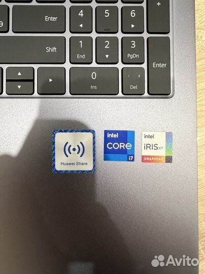 Ноутбук huawei matebook d16