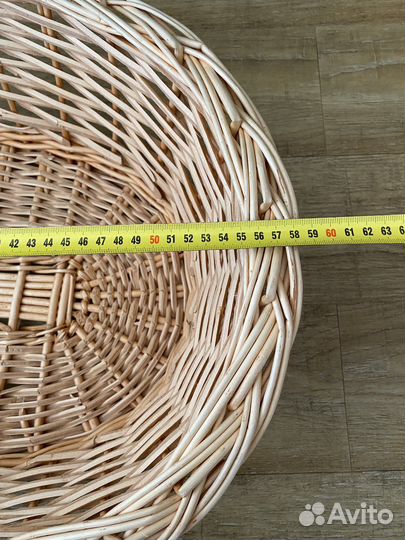 Лежанка плетеная для кошек и собак