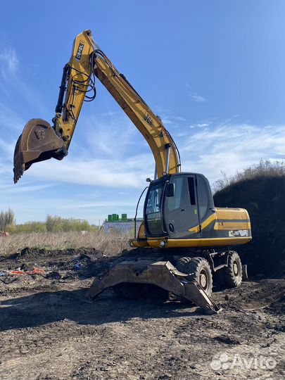 Колёсный экскаватор JCB JS 160W, 2008