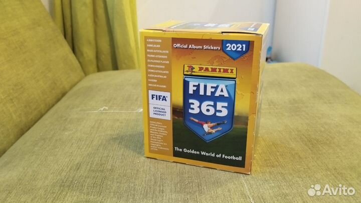 Блок наклейки panini FIFA 365 2020-2021 (50 паков)