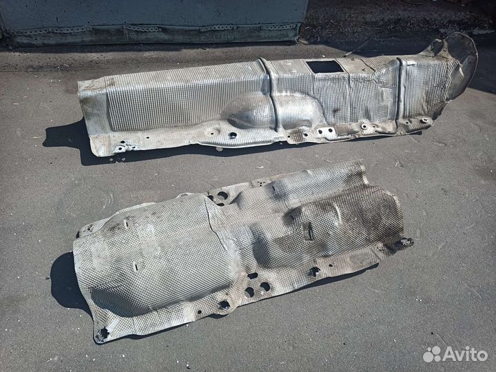 Тепловой экран skoda superb 2