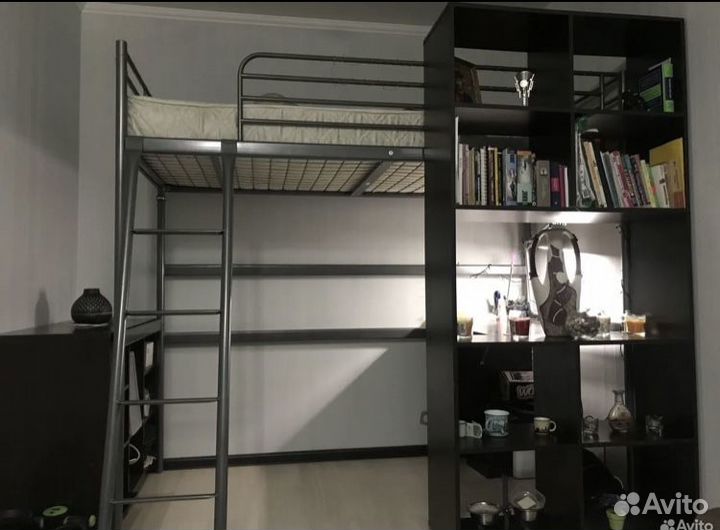 Кровать чердак IKEA + матрас