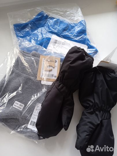 Краги варежки kerry 3, манишки reima oldos