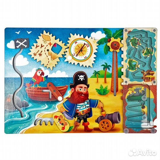 Бизиборд Остров сокровищ IG0376