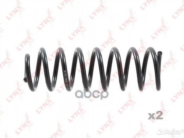 Пружина подвески renault logan 1.4/1.6 04- задн