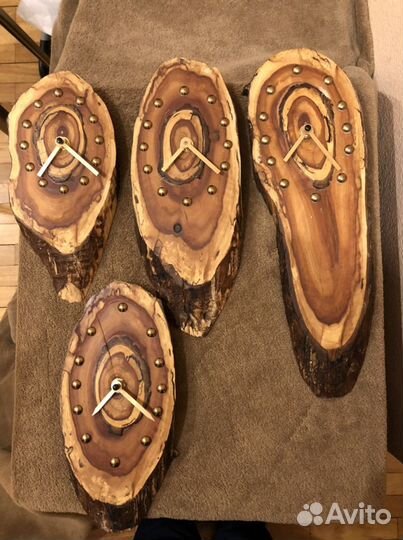 Часы настенные из дерева