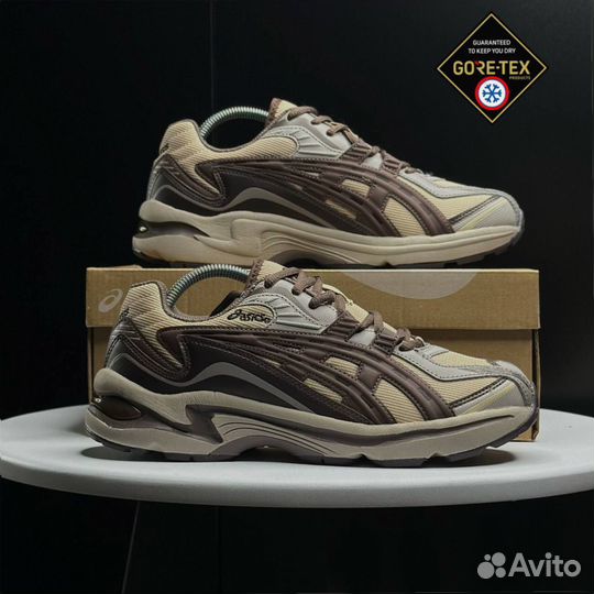 Кроссовки зимние Asics Gel-Preleus brown and begie