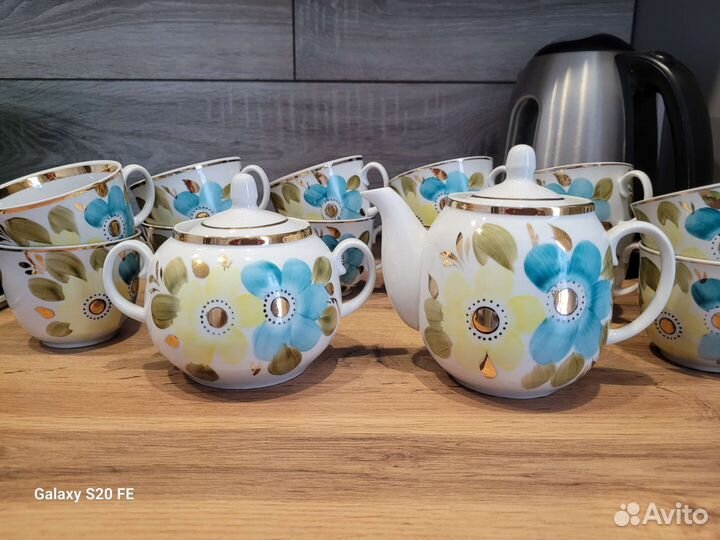 Чайный сервиз фарфор СССР