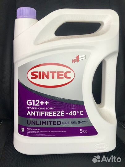 Антифриз Sintec Unlimited G12++