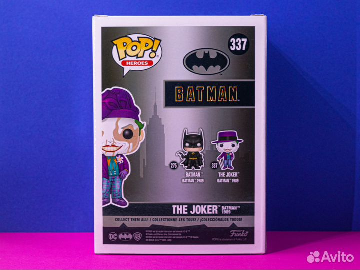 Funko POP DC The Joker 1989 (Chase) #337