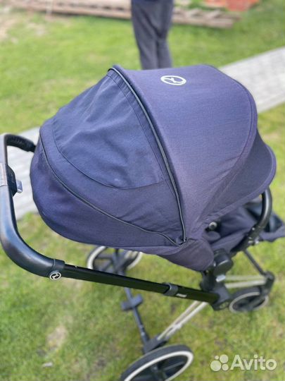 Коляска 3 в 1 Cybex priam platinum