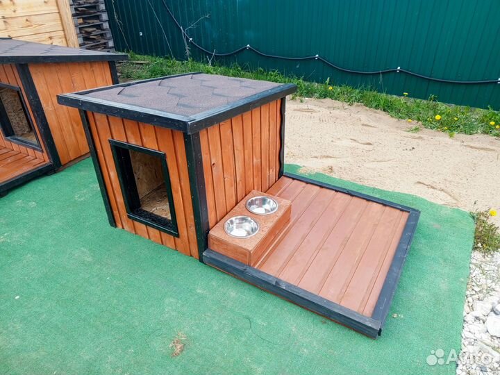 Будка для собаки утепленная