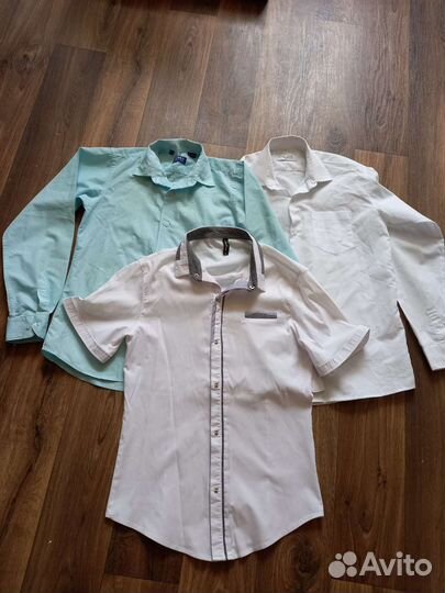 Рубашки на подростка 11-12 лет