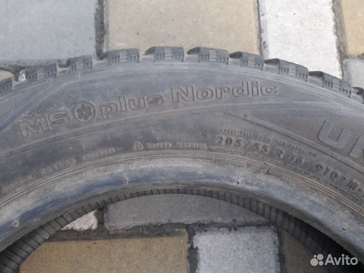 Uniroyal MS plus Nordic 205/55 R16 91Q