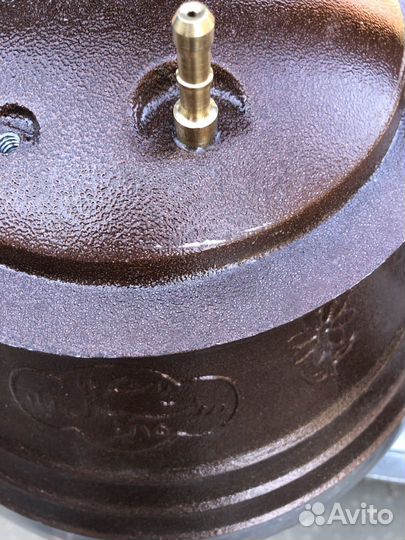 Афганский казан двухцветный 8-15 л. (дефект)